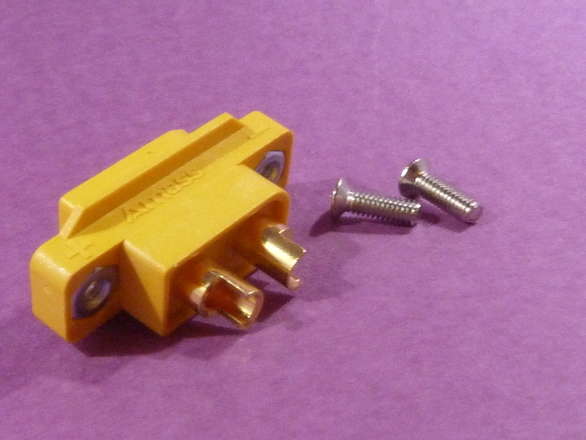 XT60 Socket Panel Mount  XT60E-M