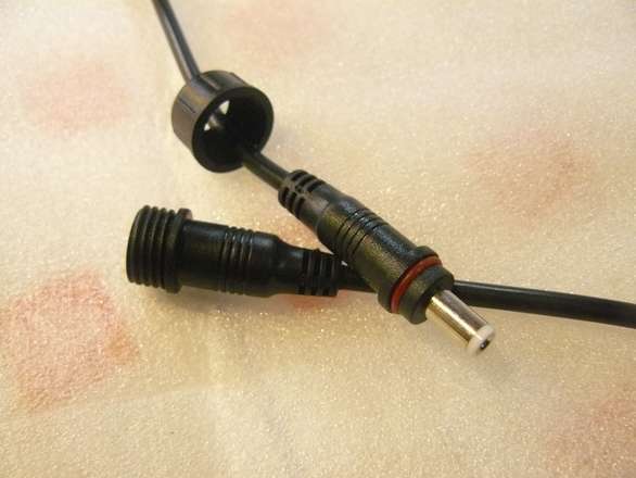 DC Power 5.5/2.1mm Plug and Socket Prewired Waterproof