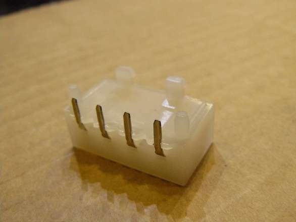 "Molex" Type Power Connector PCB Mount, You Choose Vertical or Horizontal