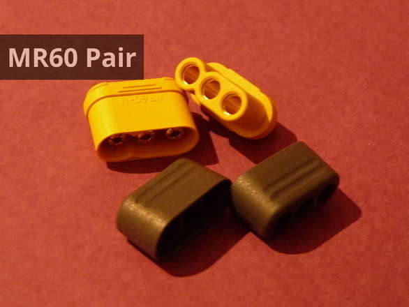 MR60 Connector Pair - 60 Amps