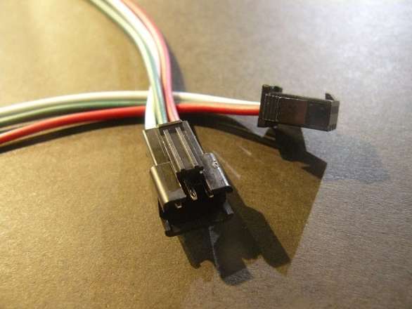 Prewired Wire-to-Wire 3 Wire Connector Pair