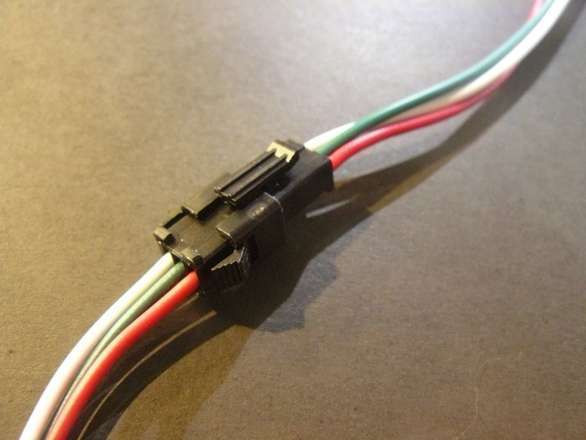 Prewired Wire-to-Wire 3 Wire Connector Pair