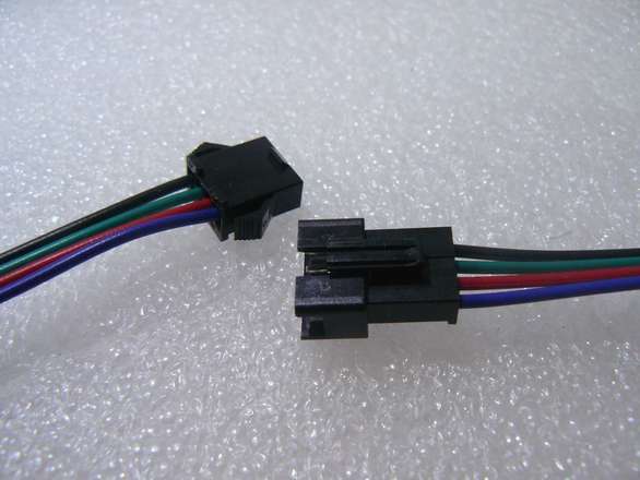 Prewired Wire-to-Wire 4 Wire Connector Pair