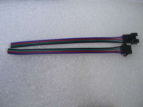 Prewired Wire-to-Wire 4 Wire Connector Pair