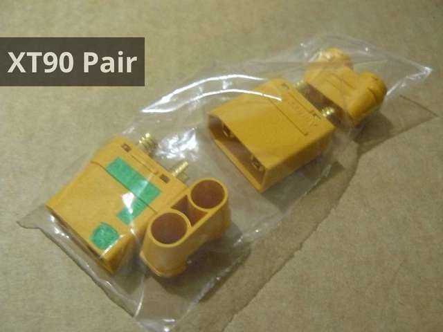 XT90 XT90S Connector Pair - Anti Spark XT90-S - 90 Amps