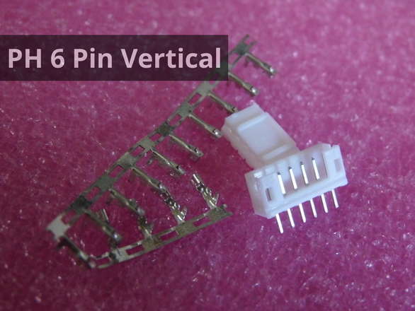 PH 6 Pin Vertical