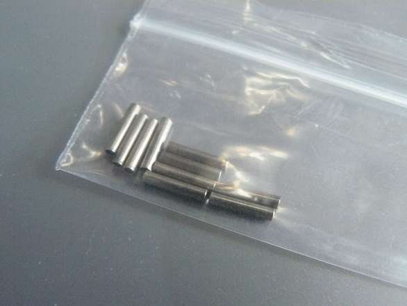 Plated Copper Sleeve Tube - Suit Crimp Terminating Nichrome Kanthal