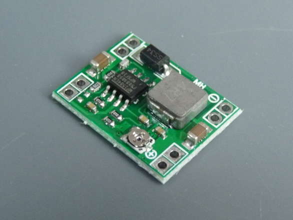 MP1584EN Step Down Converter, In 5-28v, Out 1.5-19v, 2A (at 5v), 350uA Idle