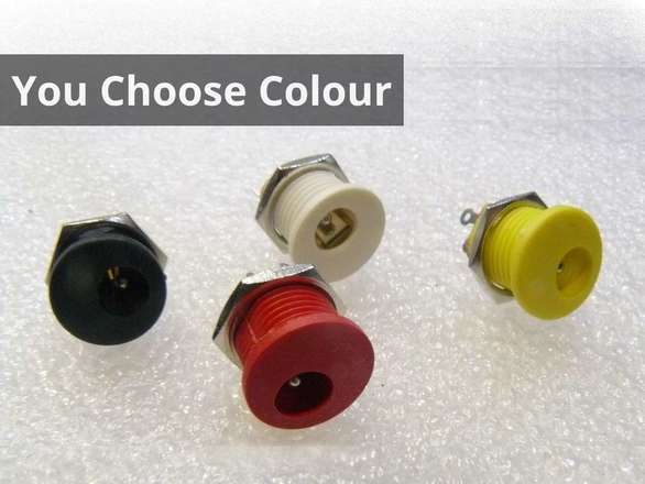 DC Power Socket 5.5/2.1mm Panel Mount