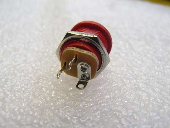 DC Power Socket 5.5/2.1mm Panel Mount