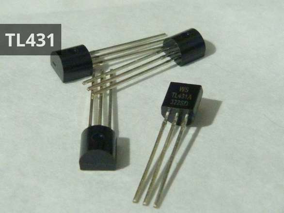 TL431 Adjustable Precision Voltage Reference TO-92 - 4/Pack