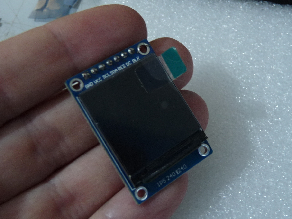 240X240 Pixel SPI Colour LCD - ST7789, Arduino Libraries Available ...