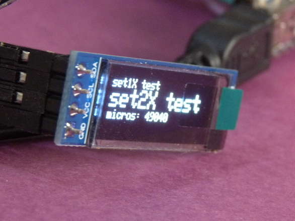Miniature 128x32 Pixel I2c OLED - SSD1306, Arduino Libraries Available