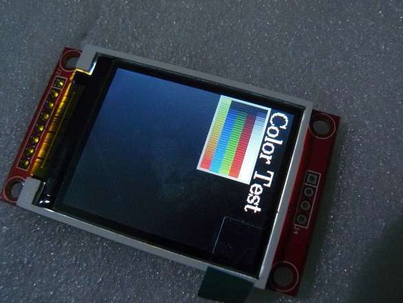 128x160 Pixel SPI Colour LCD - ST7735, Arduino Libraries Available