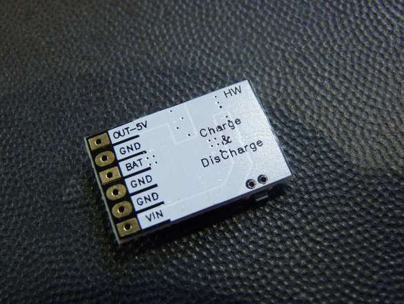 DIY Li-Ion Powerbank Module, Single/Parallel Cells, 2.5A with LED Fuel Gauge
