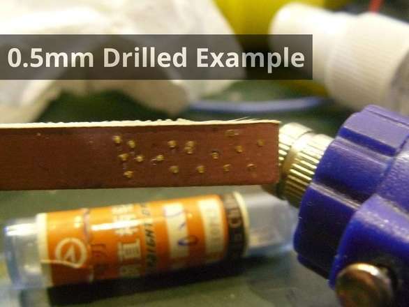 0.5mm Drilled Example