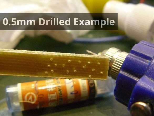 0.5mm Drilled Example
