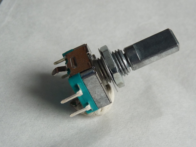 Rotary Encoder with Push Switch - D Shaft