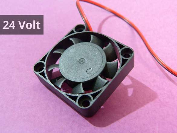 Axial Fan - 24v - 4010 Fan - 40x40mm x 10mm Thick - Crealty Ender Hotend etc...