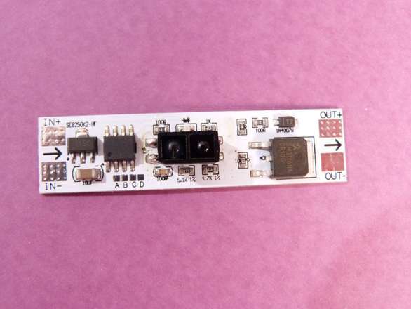 Hand Sweep Controller - Multi Mode - LED Sensor Switch 5-24v, 5A