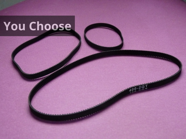 Closed Loop GT2/2GT 6mm Wide Toothed Timing Belt