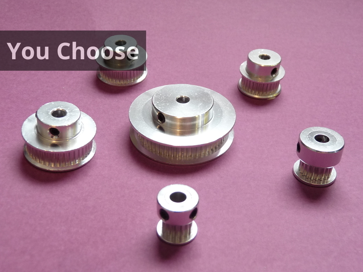 GT2/2GT 6mm Belt Drive Pulley (5mm Shaft) Buy Online From Christchurch New Zealand Pulleys