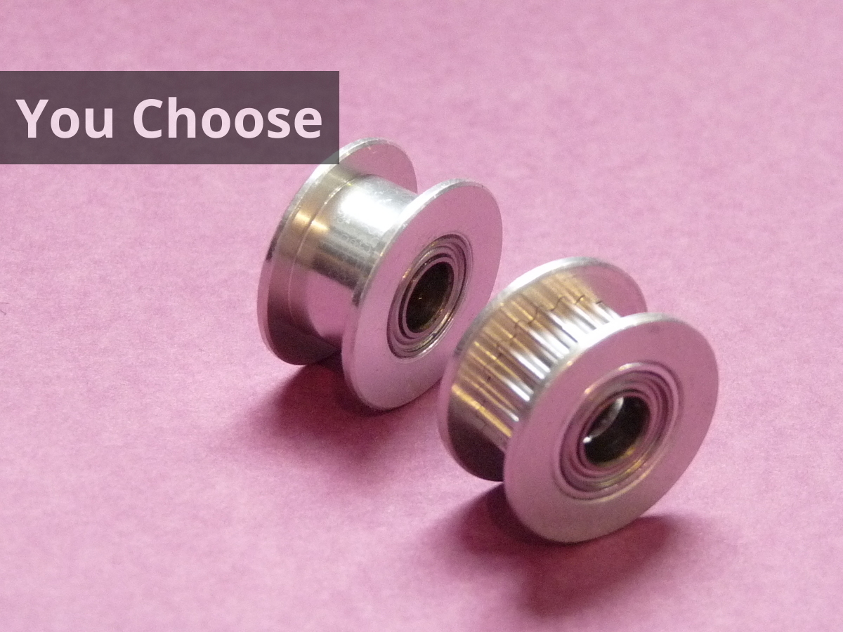 GT2/2GT 6mm Belt Idler Pulley (5mm Shaft) Buy Online From