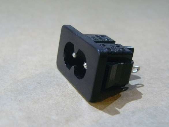 IEC C8 Figure-8 Socket