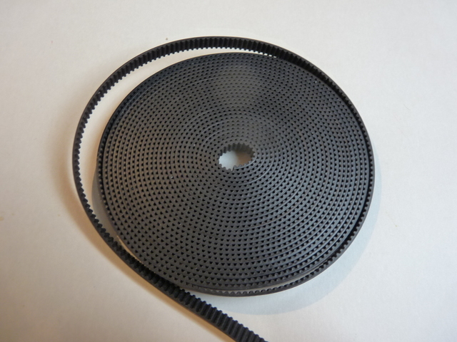 5 Meters Long GT2/2GT 6mm Diameter Rubber Reinforced Timing Belt