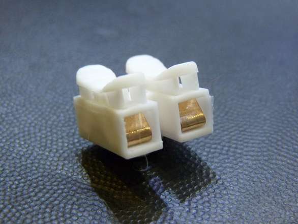 2 Pole Copper Screwless Wire Joiner (Spring Connector) 