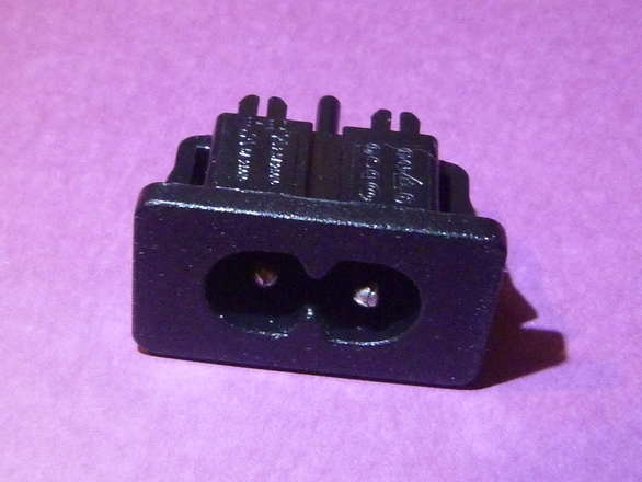 IEC C8 Figure-8 Socket