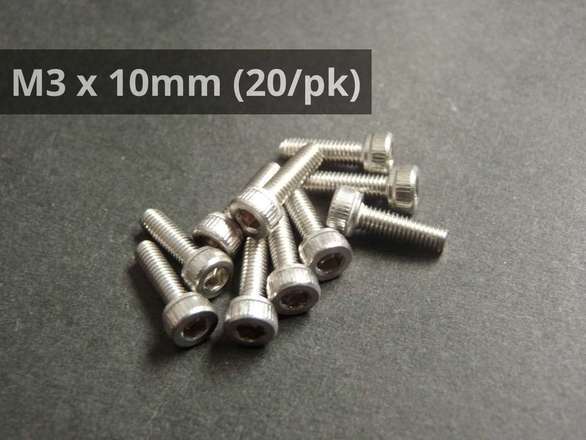 M3 x 10mm (20/pk)