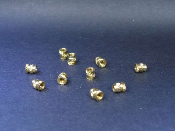 M3 (3mm) Thread Insert Nut Extra Grip Centering Heat Set 10 Inserts / Pack