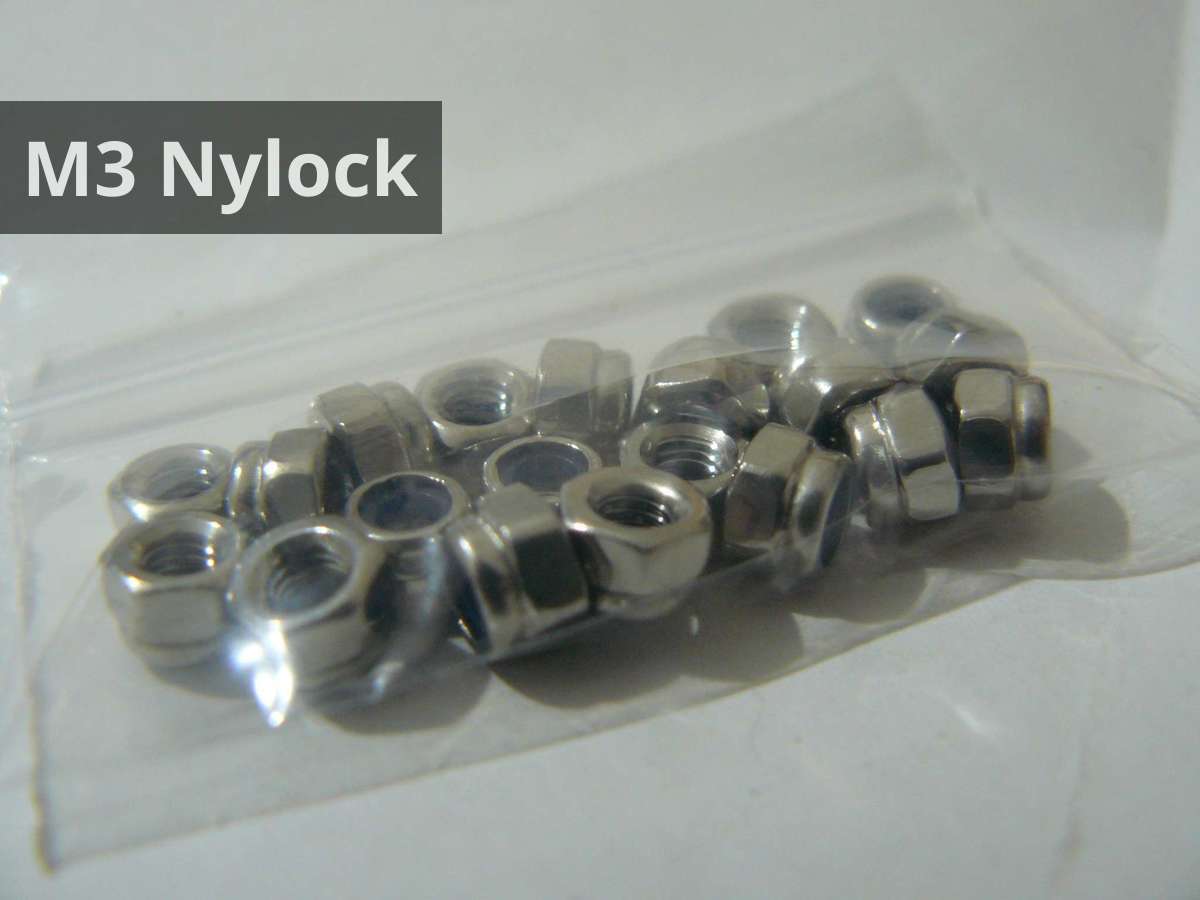 M3 Nuts 20pcs You Choose Type Buy Metric Nuts GogoTronics Hobby