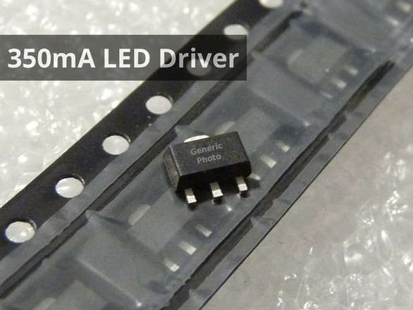 AMC7135 L7135 Linear ~350mA LED Driver SOT89 Surface Mount - 2/Pack