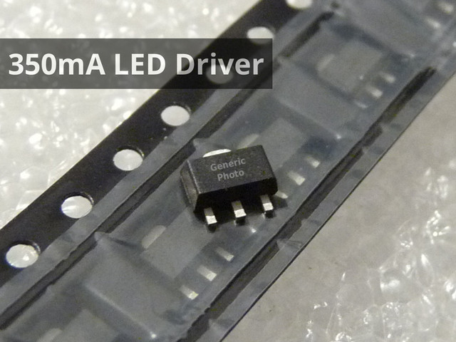 AMC7135 L7135 Linear ~350mA LED Driver SOT89 Surface Mount - 2/Pack