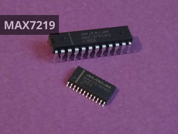 Max7219 (Maxim 7219) LED Matrix / Segment Driver