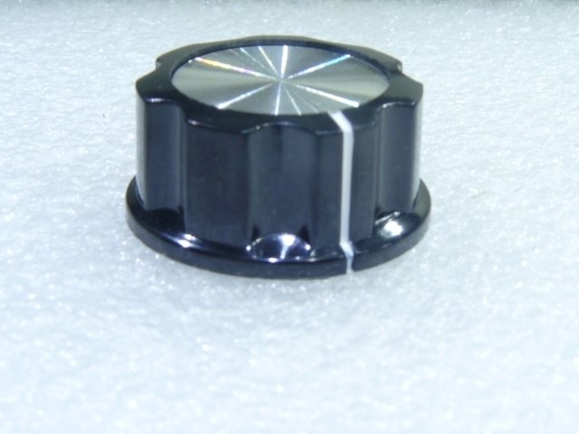 33mm Vintage Bakelite Style Potentiometer Encoder Knob For 6mm 1/4 Inch Shaft