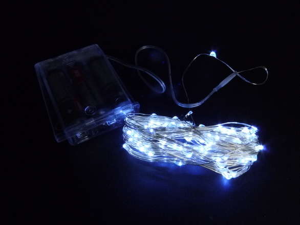 LED String Lights -  Cool or Warm White - 5 Meters - Maker Friendly
