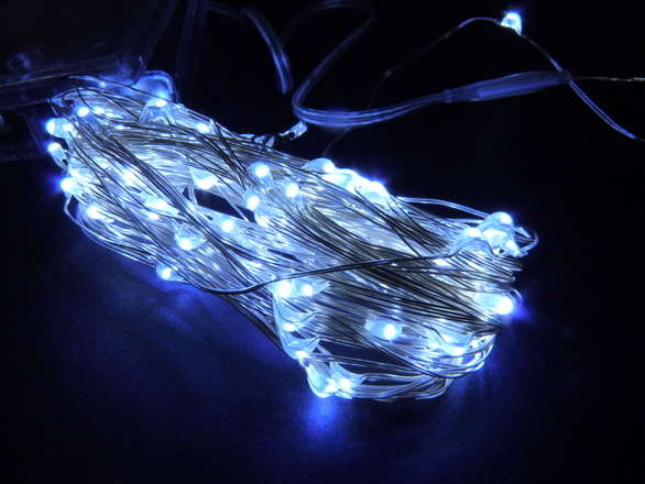 LED String Lights -  Cool or Warm White - 5 Meters - Maker Friendly