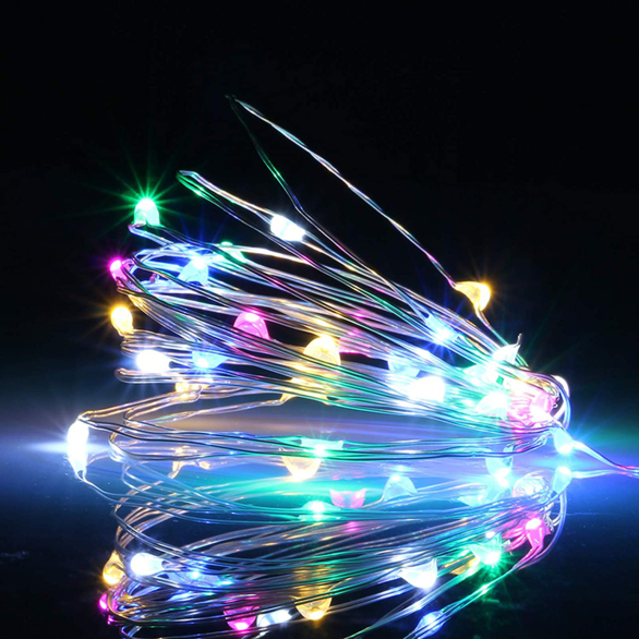 LED String Lights - Multi-Colour - 5 Meters - Maker Friendly