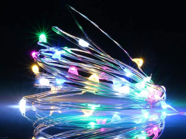 LED String Lights - Multi-Colour - 5 Meters - Maker Friendly