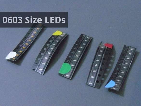 0603 Size Surface Mount LEDs 