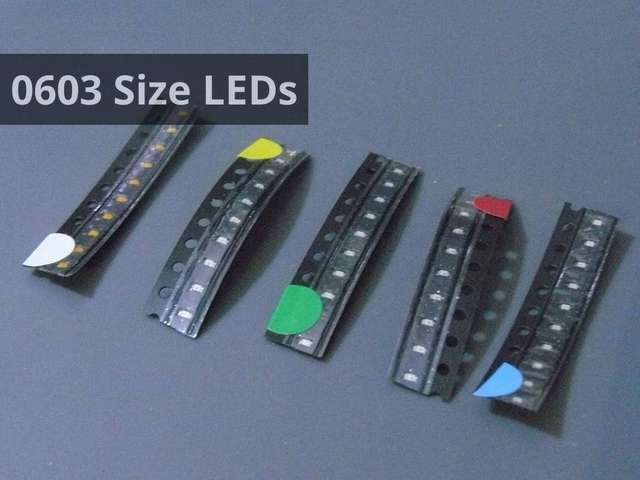 0603 Size Surface Mount LEDs 
