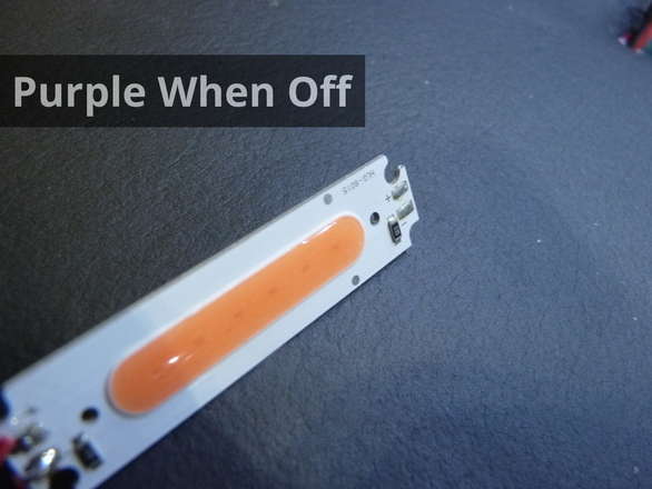 Purple When Off