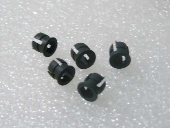 (5 of) 5mm LED Grommet Holder Bezel (LED not included)