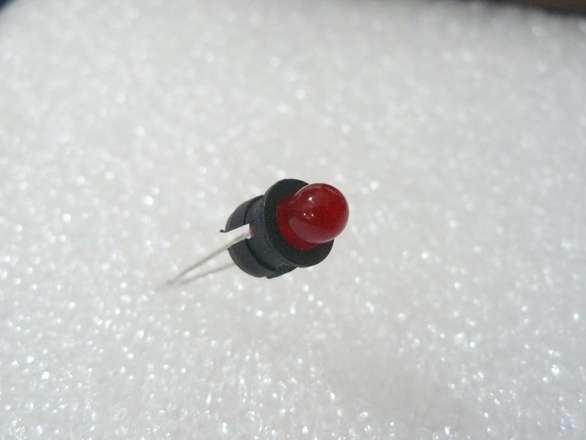 (5 of) 5mm LED Grommet Holder Bezel (LED not included)