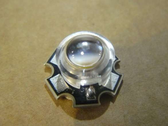 Push-Fit Mini Lens For 1 to 3 Watt LED - You Choose Angle