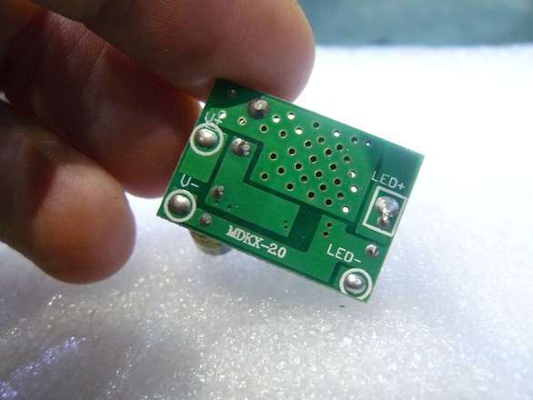 Boost Mode LED Driver for 3 to 15 1W LEDs, 12-30v Input