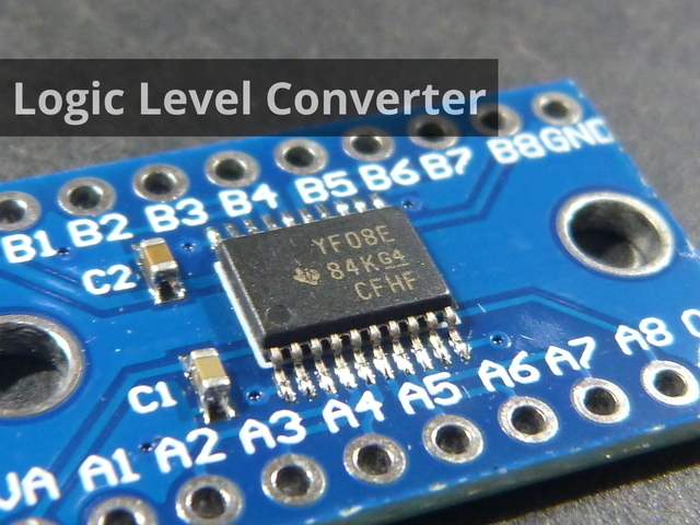 Level Shifter Converter 8 Channel Bit Bi-Directional TXS0108E Module